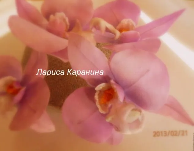 Майстер-клас орхідея з шовку - ярмарок майстрів - ручна робота, handmade (натуральний шовк) Майстер-клас орхідея з шовку - ярмарок майстрів - ручна робота, handmade