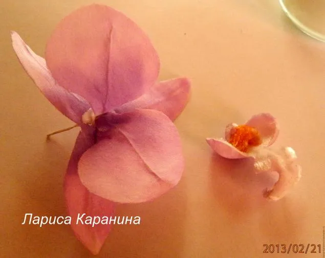 Майстер-клас орхідея з шовку - ярмарок майстрів - ручна робота, handmade (шовку) Майстер-клас орхідея з шовку - ярмарок майстрів - ручна робота, handmade