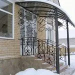 Металеві навіси своїми руками