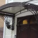 Металеві навіси своїми руками