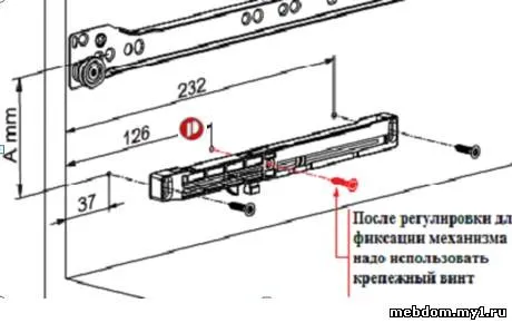 Метабокси і напрямні, збірка (шафи-купе) Метабокси і напрямні, збірка