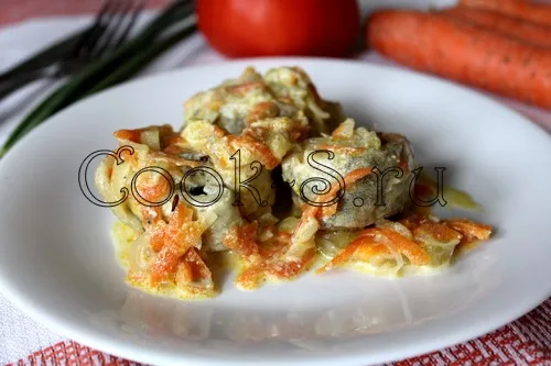 Минтай в сметані - покроковий рецепт з фото, страви з риби і морепродуктів (риби) Минтай в сметані - покроковий рецепт з фото, страви з риби і морепродуктів
