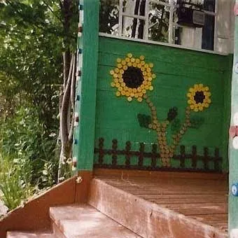 Мозаїка з пластикових кришок