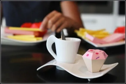 Паперова їжа від paper donut (паперова Paper Donut) Паперова їжа від paper donut