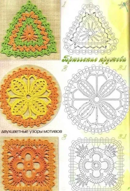 Брюггское мереживо схеми для початківців з японських журналів, в'яжемо серветки і сукні з відео (мереживо) Брюггское мереживо схеми для початківців з японських журналів, в'яжемо серветки і сукні з відео