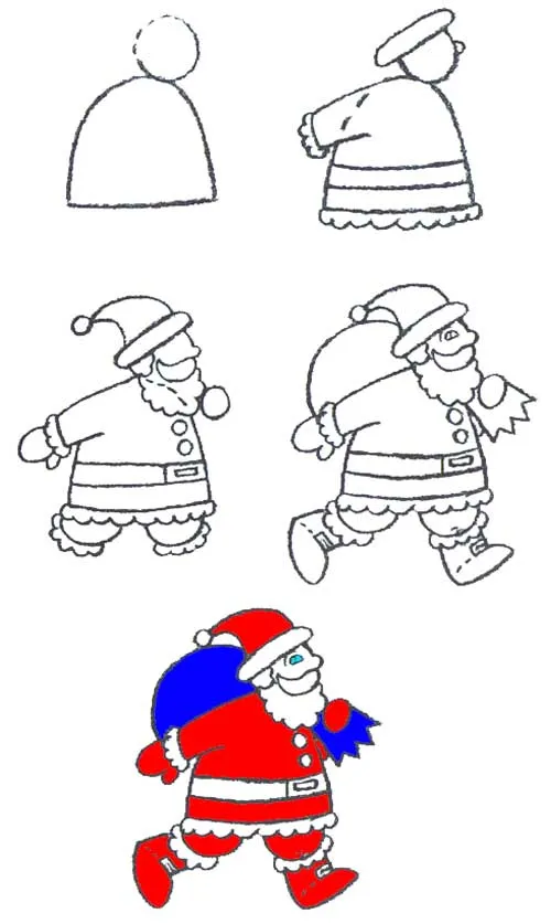 Новини готуємося до нового року! Уроки малювання Діда Мороза, Снігуроньки, сніговиків і інше (Варіант Снігуроньки Варіант Снігуроньки) Новини готуємося до нового року! Уроки малювання Діда Мороза, Снігуроньки, сніговиків і інше