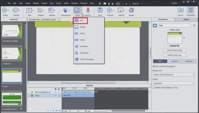 Нові можливості adobe captivate 9