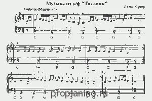 Звернення акордів і акомпанемент (звуку акорду октаву) Звернення акордів і акомпанемент