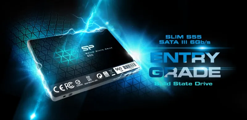 Огляд ssd-накопичувача silicon power slim s55 версія 2017 року, c 3d-ефектами