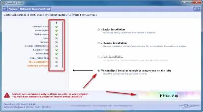 Пакет оформлення frost custopack для windows 7 (custopack) Пакет оформлення frost custopack для windows 7