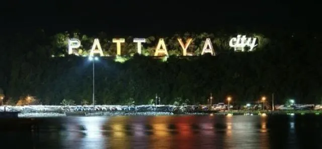 Паттайя на карті Таїланду