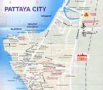 Детальна карта Паттайя, Тайланд (детальна) Детальна карта Паттайя, Тайланд
