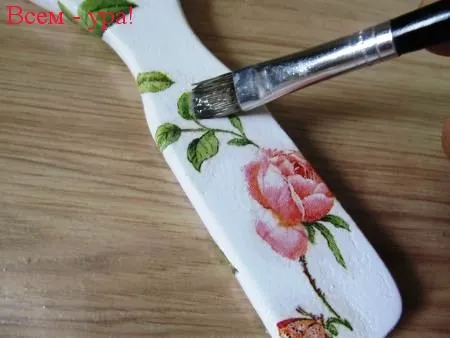 Подарунок своїми руками гребінець (декупаж), всім