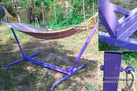 Підставка для гамака своїми руками з металу (руками) Підставка для гамака своїми руками з металу