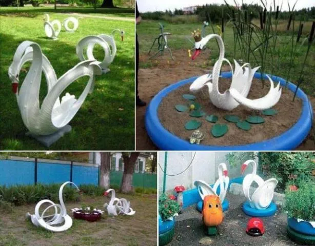 Вироби з шин своїми руками для саду та городу, картинки і фото (своїми) Вироби з шин своїми руками для саду та городу, картинки і фото