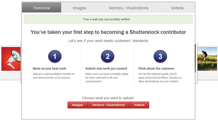Детальний опис реєстрації shutterstock (зареєструватися на шаттерстоке) Детальний опис реєстрації shutterstock