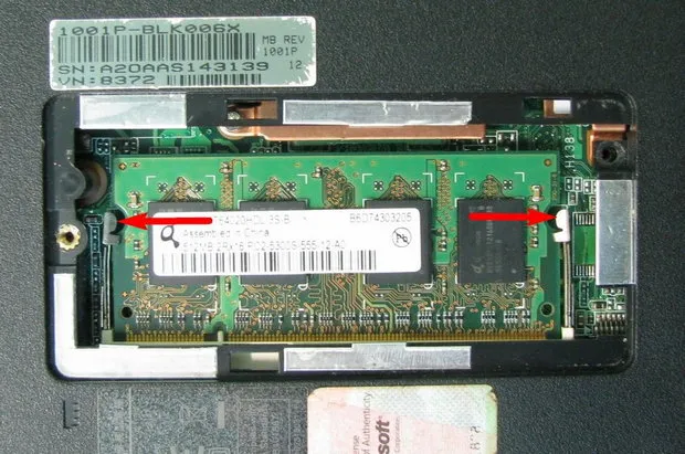 П'ятий елемент - нарощуємо пам'ять (ram) нетбука - на прикладі asus eeepc 1001p (залежно моделі ноутбука) П'ятий елемент - нарощуємо пам'ять (ram) нетбука - на прикладі asus eeepc 1001p