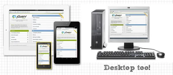 П'ять причин використовувати jquery mobile (причин) П'ять причин використовувати jquery mobile