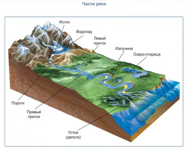 Річки 6 клас