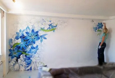 Розпис стелі унікальний дизайн своїми руками (руками) Розпис стелі унікальний дизайн своїми руками