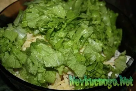 Салат з куркою, квасолею, помідорами, і сухариками - покроковий рецепт (покроковий) Салат з куркою, квасолею, помідорами, і сухариками - покроковий рецепт