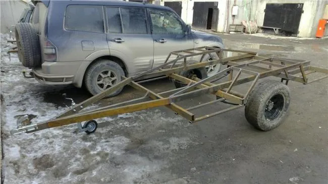 Саморобний цельнорамний всюдихід на підвісці чебока