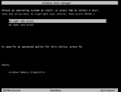 Скидання пароля windows 10 за допомогою erd commander (ms dart 10) (допомоги) Скидання пароля windows 10 за допомогою erd commander (ms dart 10)