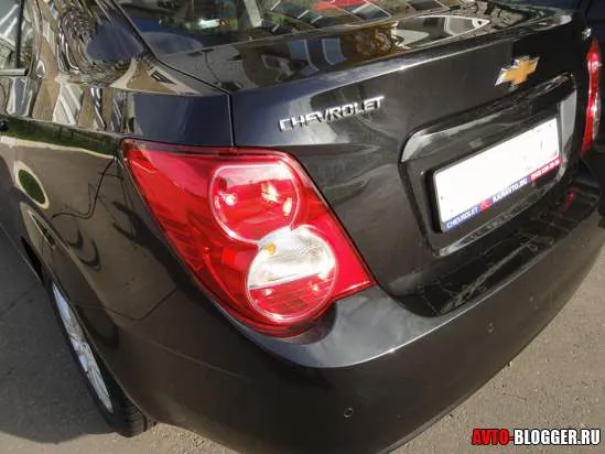 Сhevrolet aveo мій відгук як власника, автоблог (задньої частини автомобіля) Сhevrolet aveo мій відгук як власника, автоблог