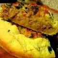 Слойки з картоплею і грибами, російська кухня (грибами) Слойки з картоплею і грибами, російська кухня