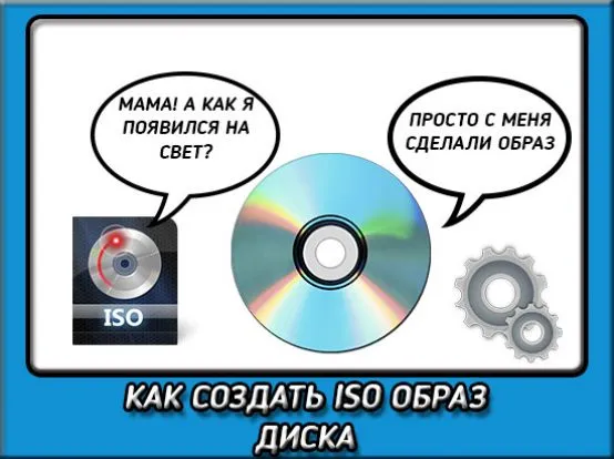Створення iso образу диска трьома простими способами