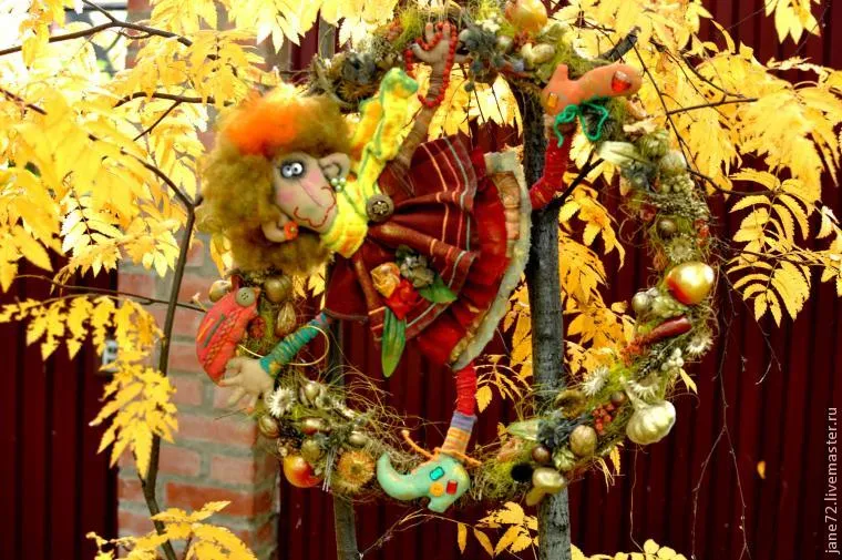 Створення ляльки Сентябрина - ярмарок майстрів - ручна робота, handmade (підвіс) Створення ляльки Сентябрина - ярмарок майстрів - ручна робота, handmade