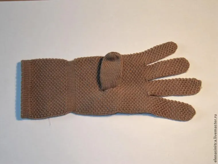 Собачка на руку з рукавичок своїми руками - ярмарок майстрів - ручна робота, handmade (рукавичок) Собачка на руку з рукавичок своїми руками - ярмарок майстрів - ручна робота, handmade