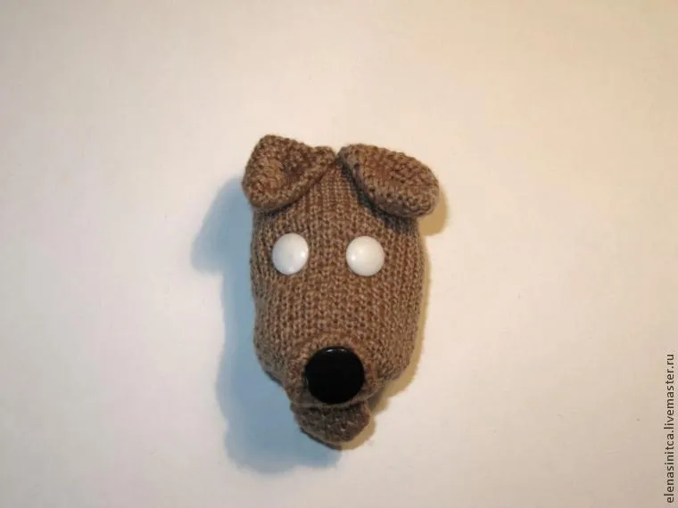 Собачка на руку з рукавичок своїми руками - ярмарок майстрів - ручна робота, handmade (собачка) Собачка на руку з рукавичок своїми руками - ярмарок майстрів - ручна робота, handmade