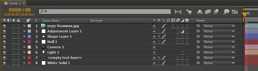 Шари в after effects - after effects для - чайників