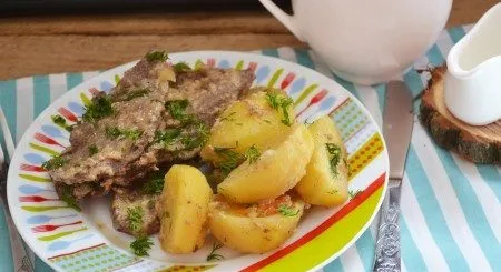 Свиняча печінка в мультиварці рецепти приготування з фото
