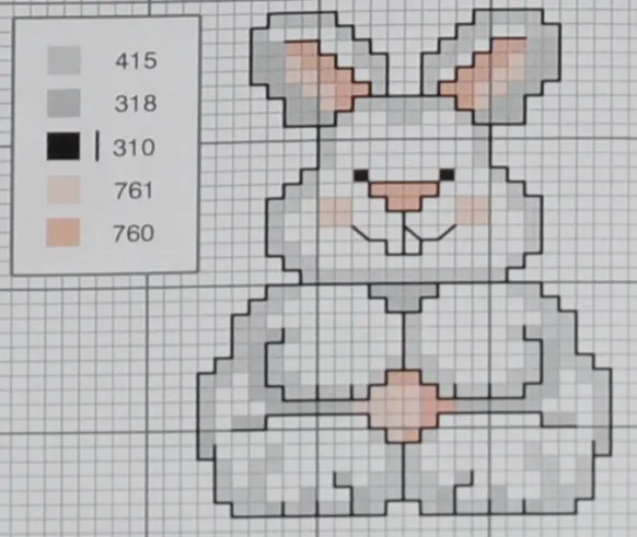 Схеми для вишивання - зайка, кролик, блог домогосподарки (вишивання) Схеми для вишивання - зайка, кролик, блог домогосподарки