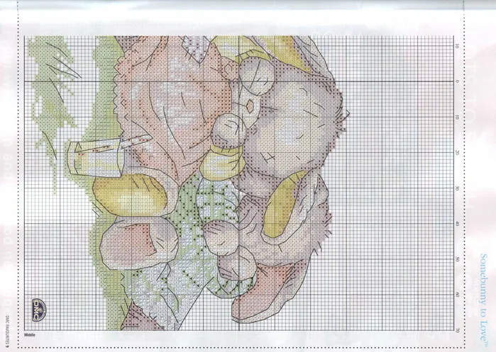 Схеми для вишивання - зайка, кролик, блог домогосподарки (схеми) Схеми для вишивання - зайка, кролик, блог домогосподарки