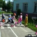 Куточок «острівець безпеки» по пдд своїми руками