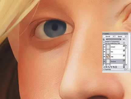 Вчимося малювати відтінок шкіри, corel painter (відтінок) Вчимося малювати відтінок шкіри, corel painter