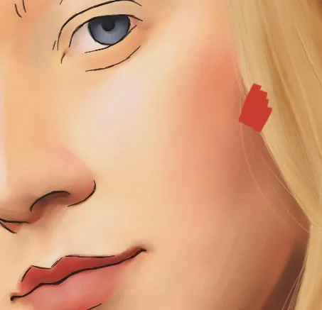 Вчимося малювати відтінок шкіри, corel painter (малювати) Вчимося малювати відтінок шкіри, corel painter