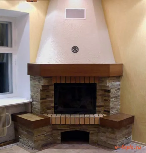 Кутовий камін своїми руками - порядовка і відео керівництво по кладці (кутовий) Кутовий камін своїми руками - порядовка і відео керівництво по кладці