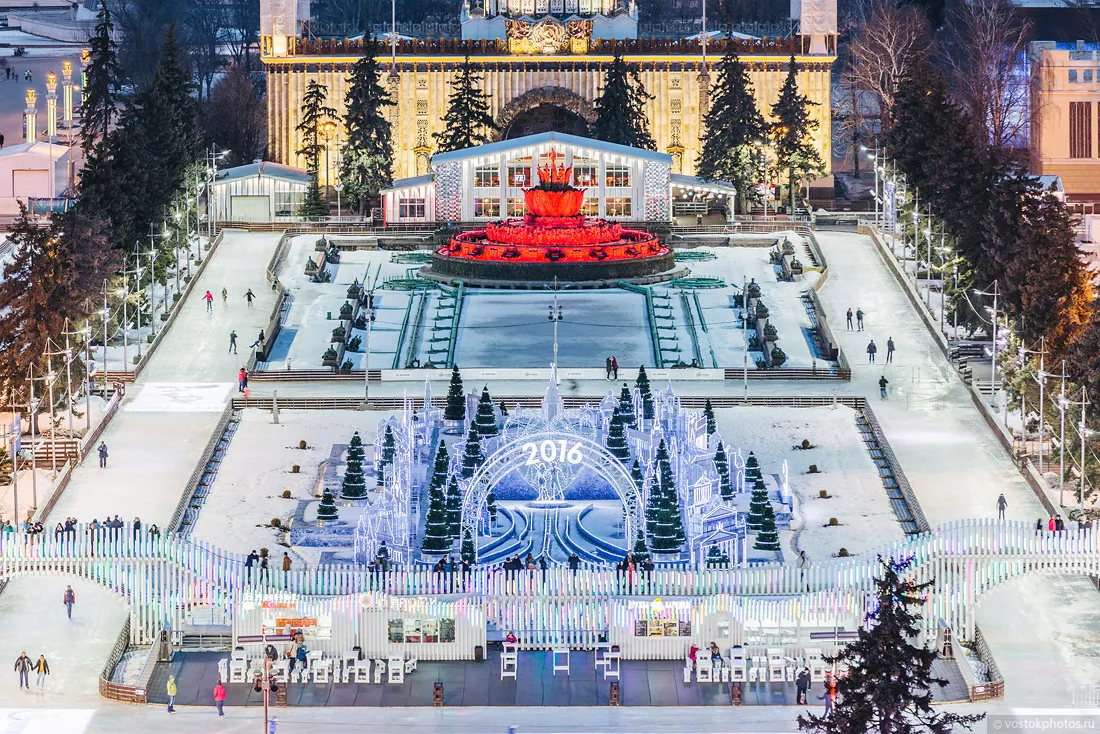 Вднх красивий