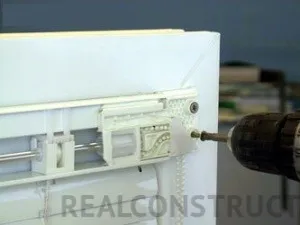Варіанти конструкції кріплення рольштор на пластикові вікна, realconstruct (кріплення) Варіанти конструкції кріплення рольштор на пластикові вікна, realconstruct