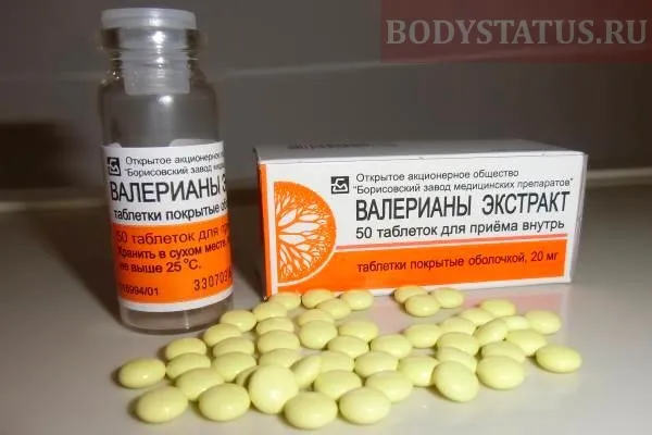 Валеріана в таблетках, як застосовувати валеріану, bodystatus