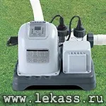 Хлоргенератор, Хлорогенератори intex для очищення води басейнів, окраєць