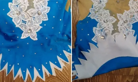 Спідничка купальника для художньої гімнастики (спідничка) Спідничка купальника для художньої гімнастики