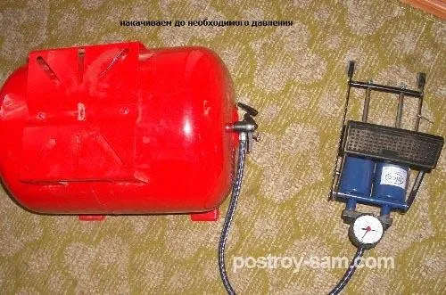 Заміна мембрани в гидроаккумуляторе (тиск повітря пристрої) Заміна мембрани в гидроаккумуляторе
