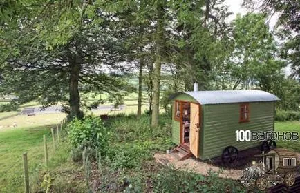 100 Вагонів, житловий вагон на колесах від yorkshire hut company (company) 100 Вагонів, житловий вагон на колесах від yorkshire hut company