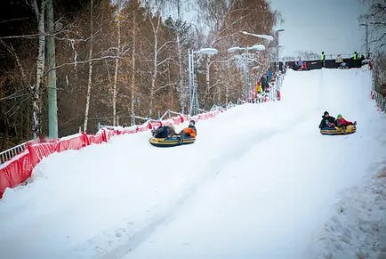 10 Гор з тюбінгами в москві катаємося на нових санках з вітерцем, ежікежік