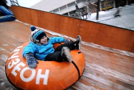10 Гор з тюбінгами в москві катаємося на нових санках з вітерцем, ежікежік